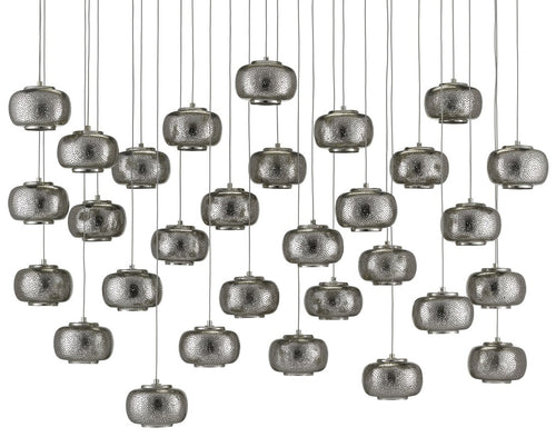 Currey and Company - Pepper 30-Light Multi-Drop Pendant