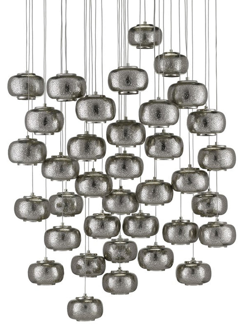 Pepper 36-Light Multi-Drop Pendant by Currey and Company