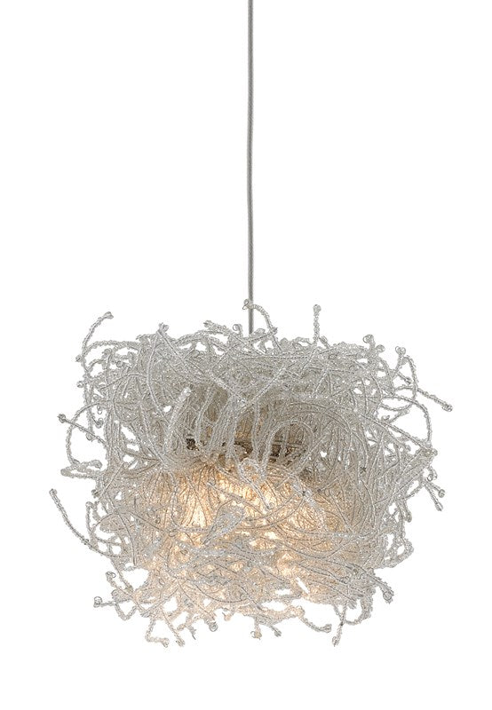 Currey And Company Birds Nest 1 Light Multi Drop Pendant