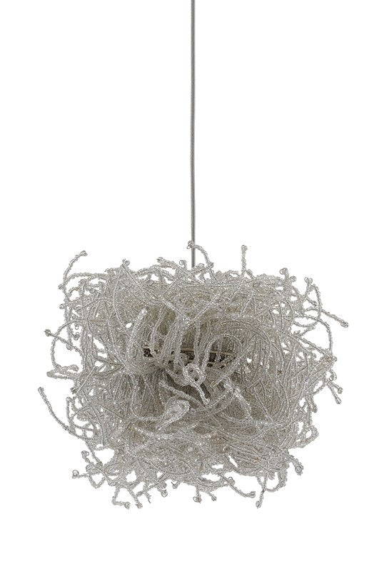 Currey And Company Birds Nest 1 Light Multi Drop Pendant