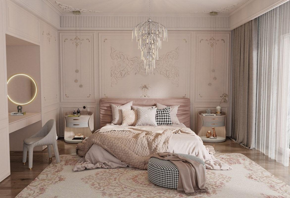 Currey & Company Birds Nest 3 Light Multi Drop Pendant