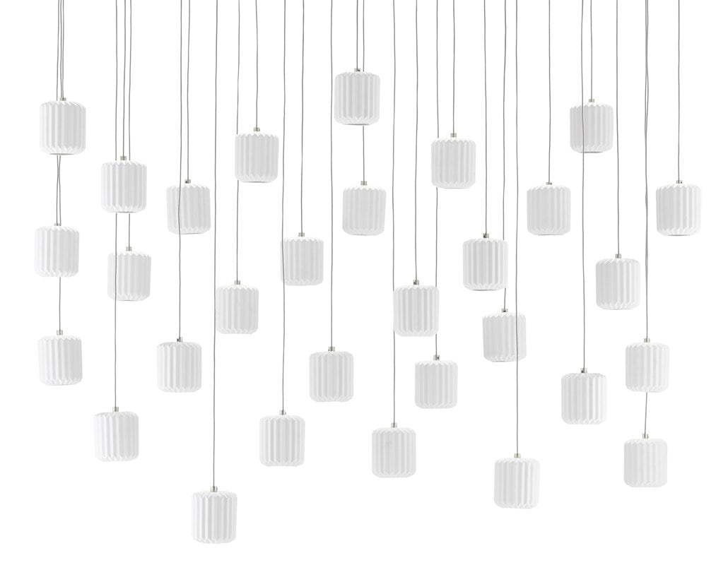 Currey and Company - Dove 30-Light Multi-Drop Pendant
