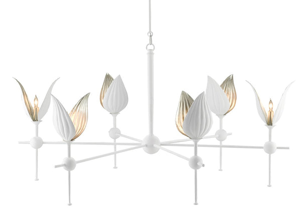 Currey and Company - Peace Lily Chandelier