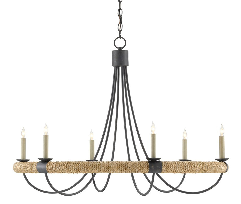 Currey and Company - Shipwright Chandelier