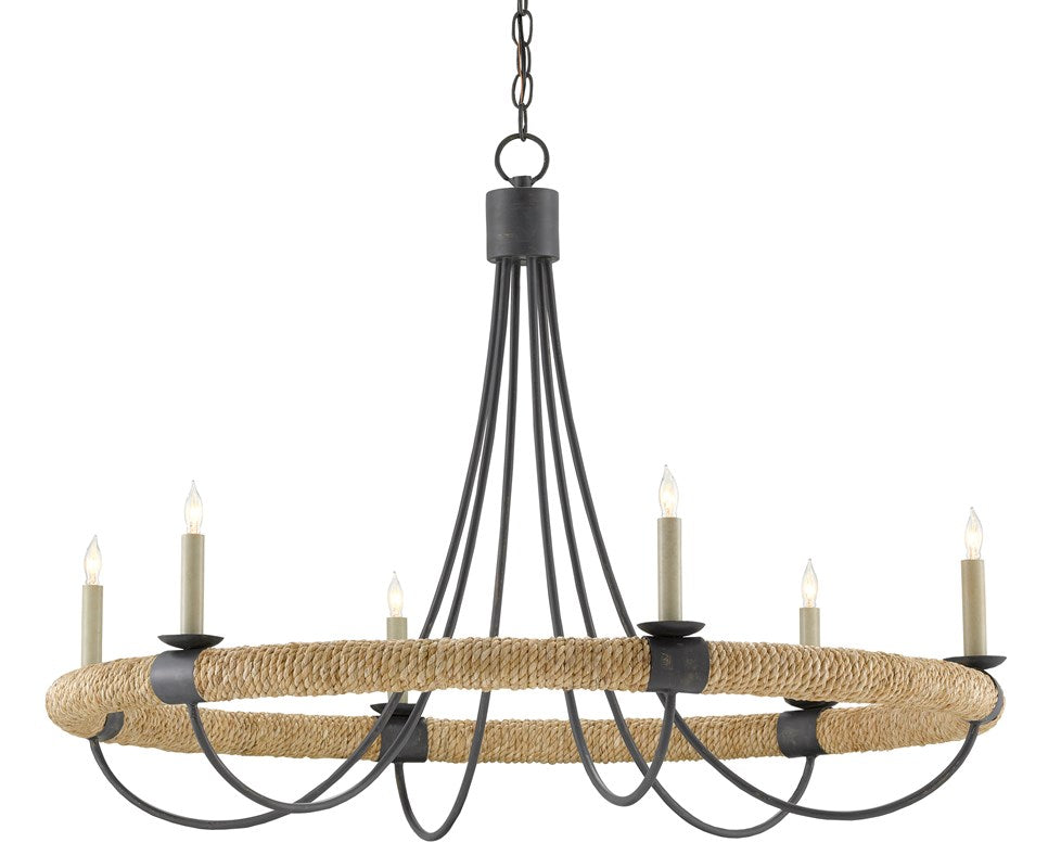 Currey and Company - Shipwright Chandelier