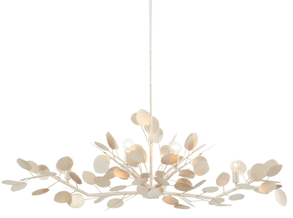 Currey And Company Lunaria Oval Chandelier