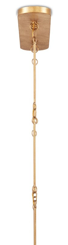 Currey And Company Grand Lotus Black Oval Chandelier