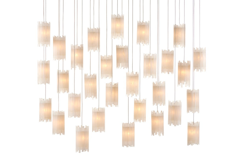 Currey And Company Escenia 30 Light Multi Drop Pendant