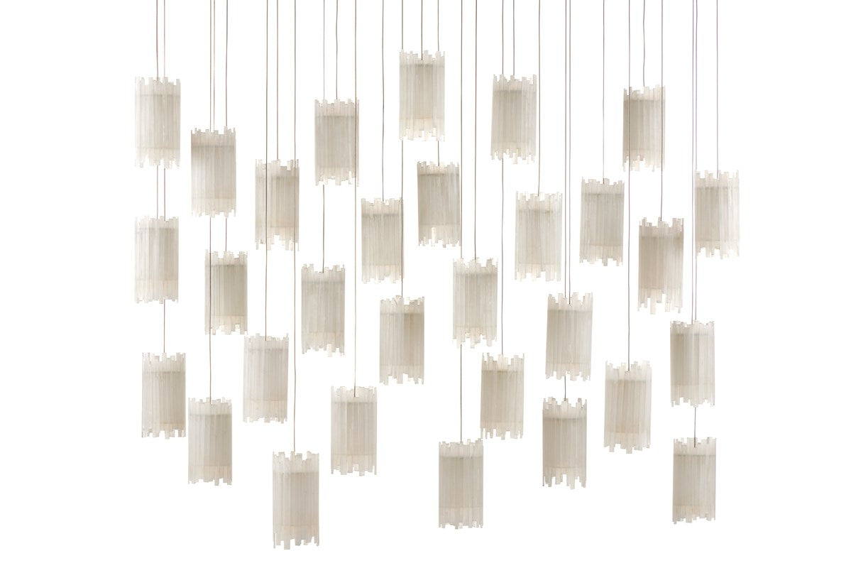 Currey And Company Escenia 30 Light Multi Drop Pendant