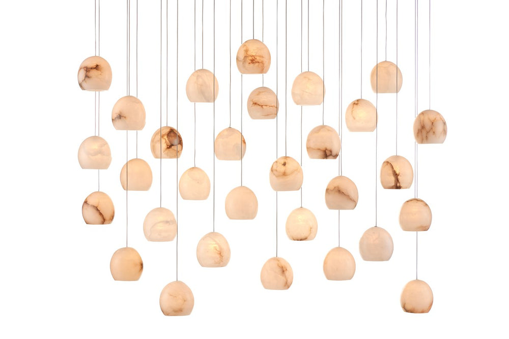 Currey And Company Lazio 30 Light Multi Drop Pendant