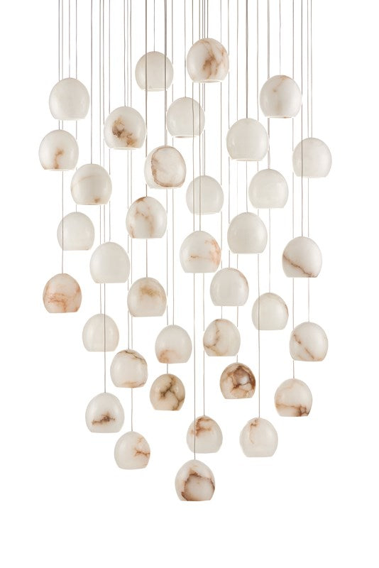 Currey And Company Lazio 36 Light Multi Drop Pendant