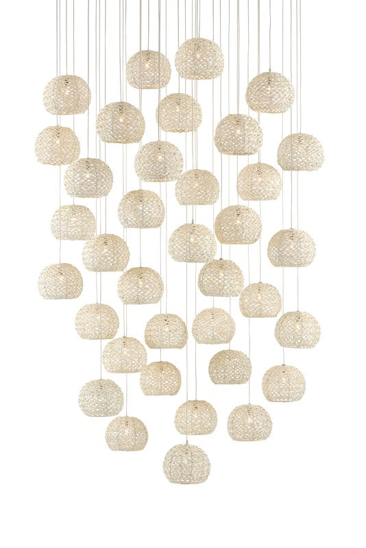 Currey And Company Piero 36 Light Multi Drop Pendant
