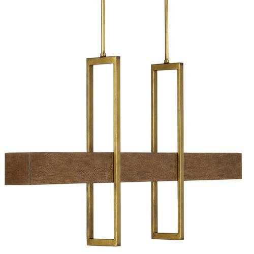 Currey And Company Tonbridge Linear Chandelier