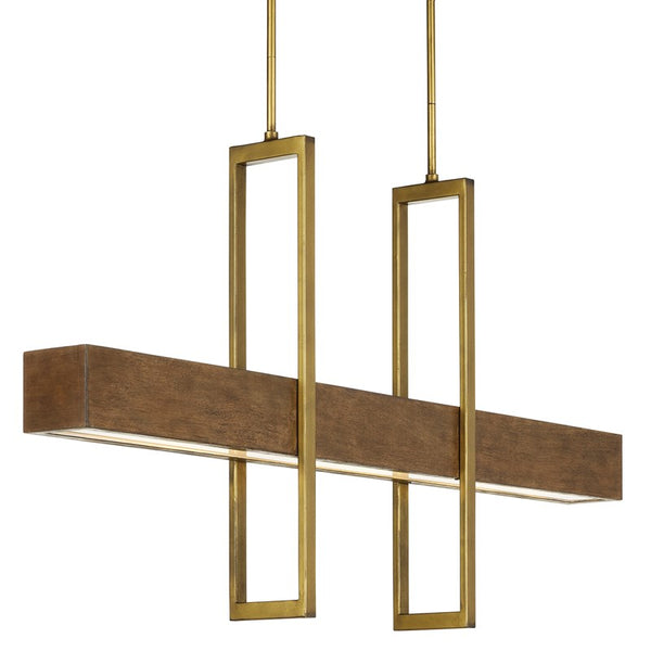 Currey And Company Tonbridge Linear Chandelier