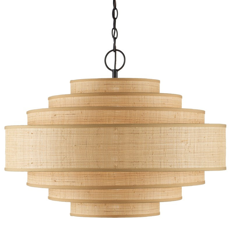 Currey And Company Maura Natural Chandelier