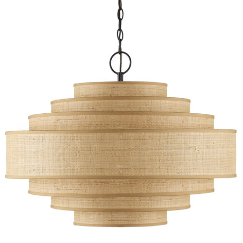 Currey And Company Maura Natural Chandelier