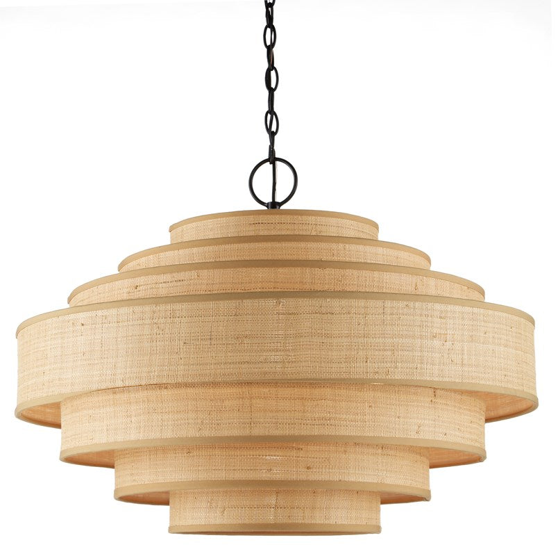 Currey And Company Maura Natural Chandelier