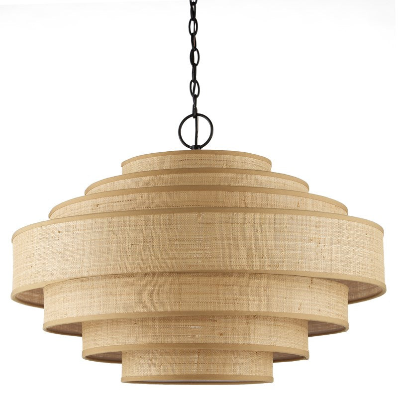 Currey And Company Maura Natural Chandelier