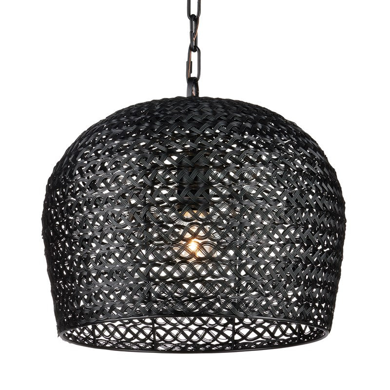 Currey And Company Piero Black Small Pendant