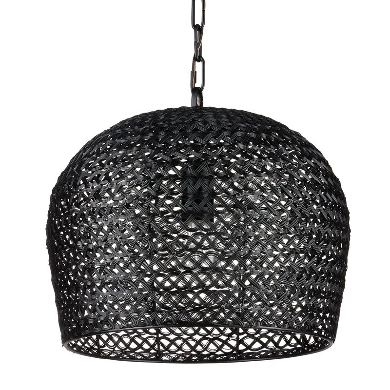 Currey And Company Piero Black Small Pendant
