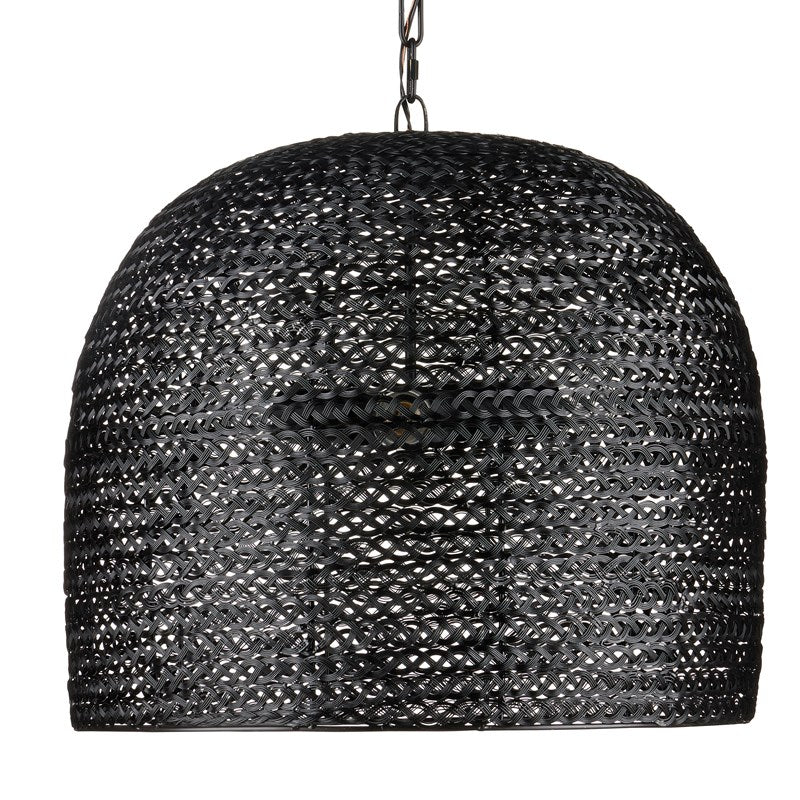 Currey And Company Piero Black Medium Pendant