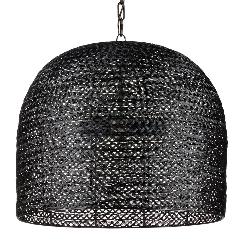 Currey And Company Piero Black Medium Pendant