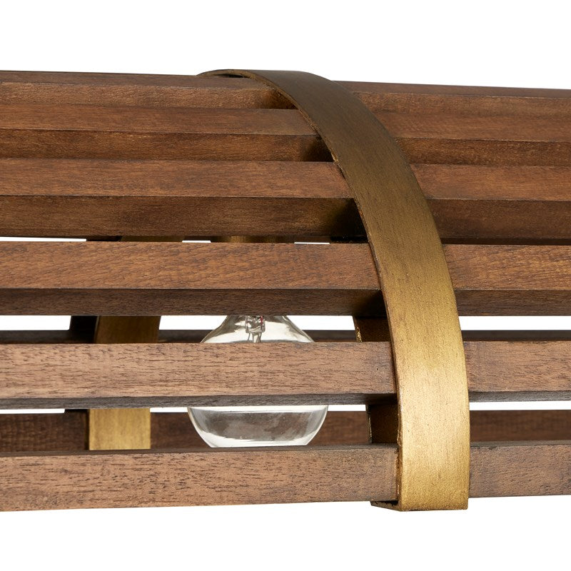 Currey And Company Woodbine Rectangular Chandelier