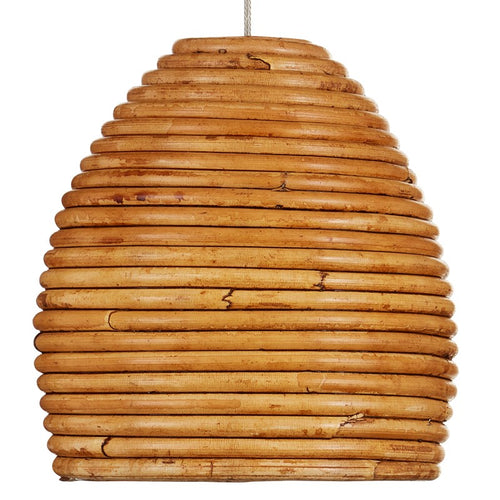 Currey And Company Beehive Round 7 Light Multi Drop Pendant