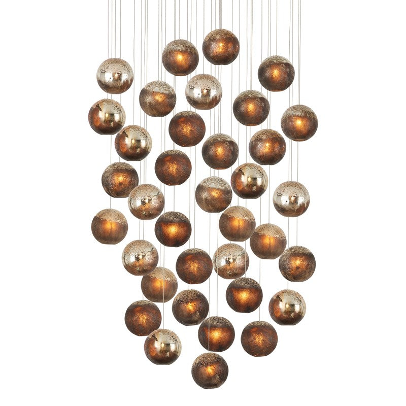 Currey And Company Pathos 36 Light Multi Drop Pendant