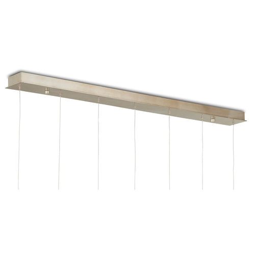 Currey And Company Catrice Rectangular 7 Light Multi Drop Pendant