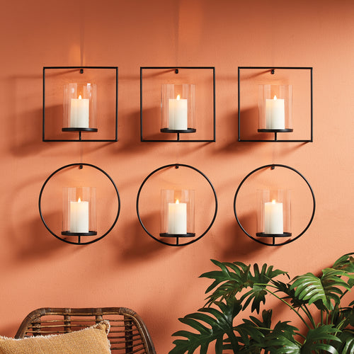 Napa Home And Garden Grafton Round Wall Candleholder