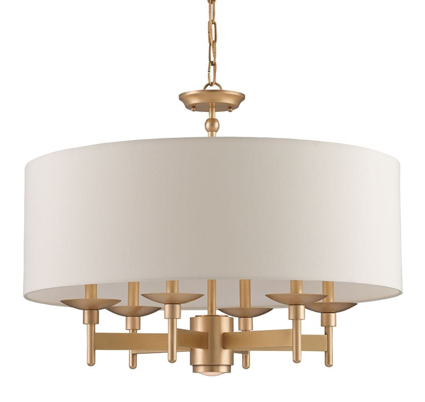 Currey and Company - Bering Brass Chandelier