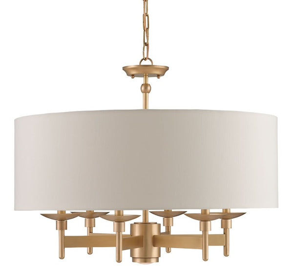 Currey and Company - Bering Brass Chandelier