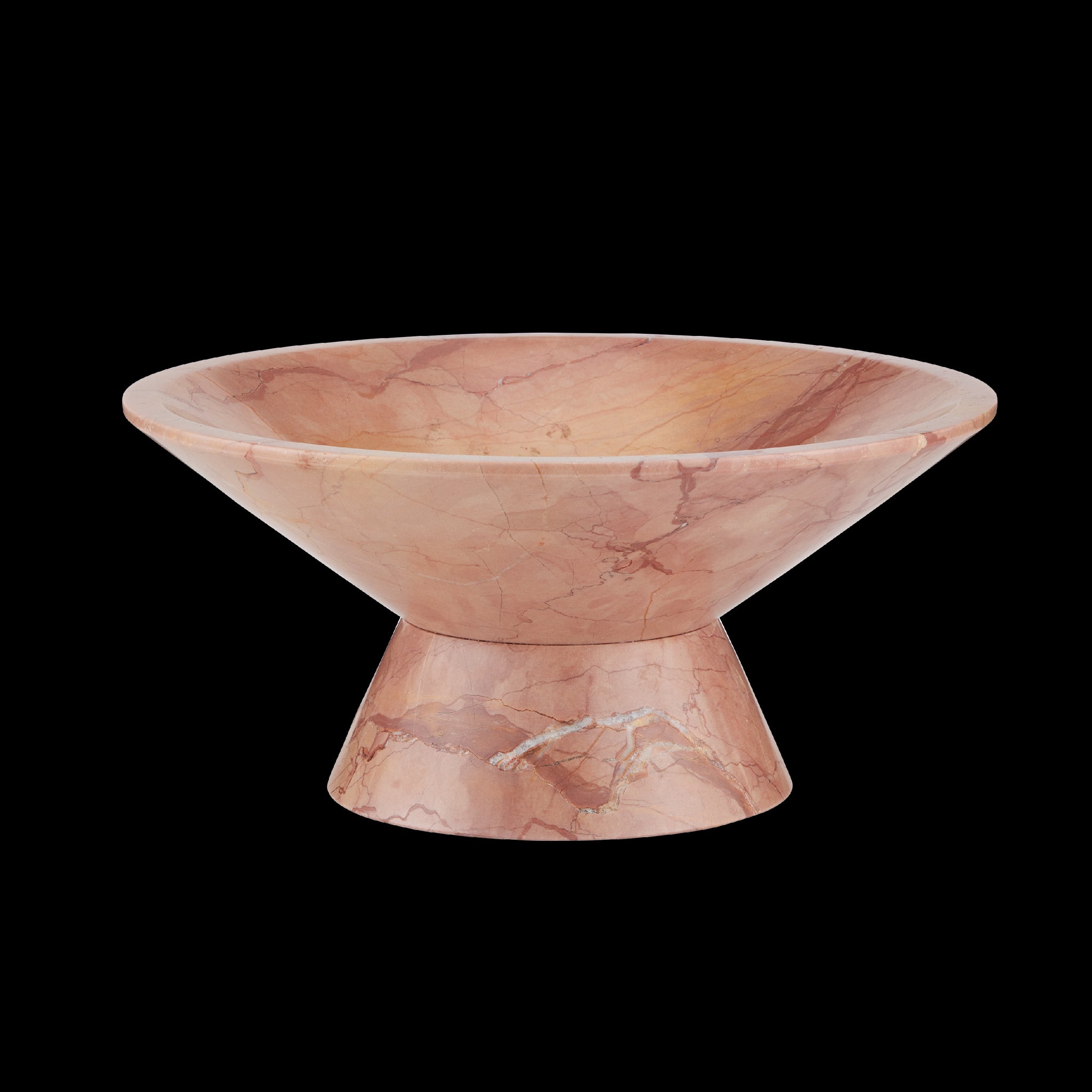 Currey & Company 9.5" Lubo Rosa Small Bowl
