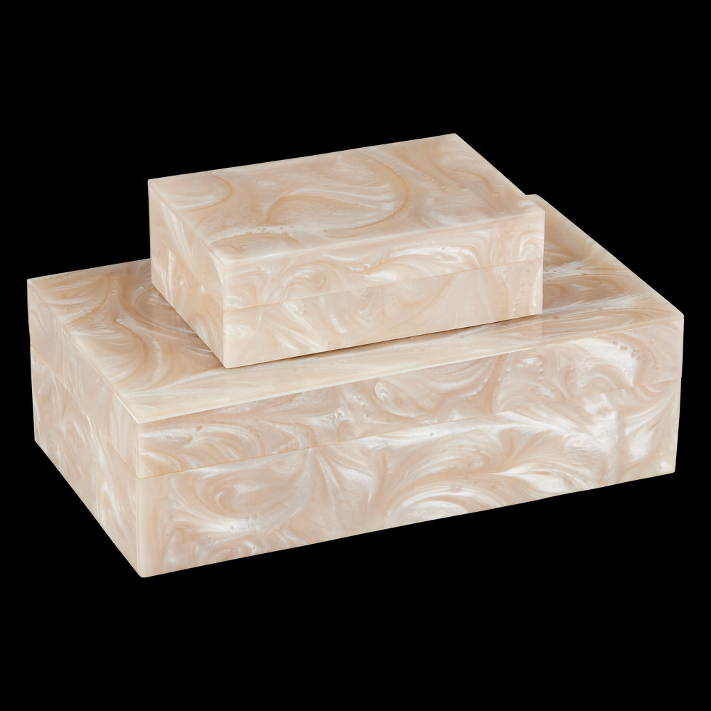 Currey & Company Perlas Swirl Box Set Of 2