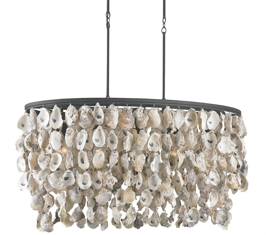 Currey & Company Stillwater Oval Chandelier