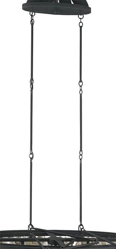 Currey & Company Stillwater Oval Chandelier