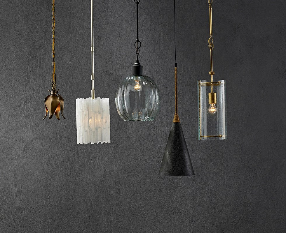 Currey & Company Aquaterra Pendant
