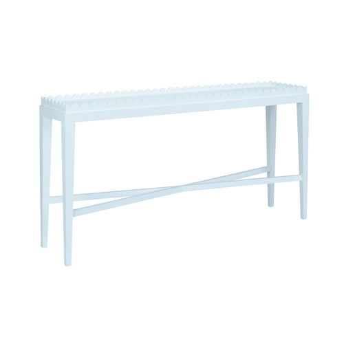 Wildwood Scallop Console Table
