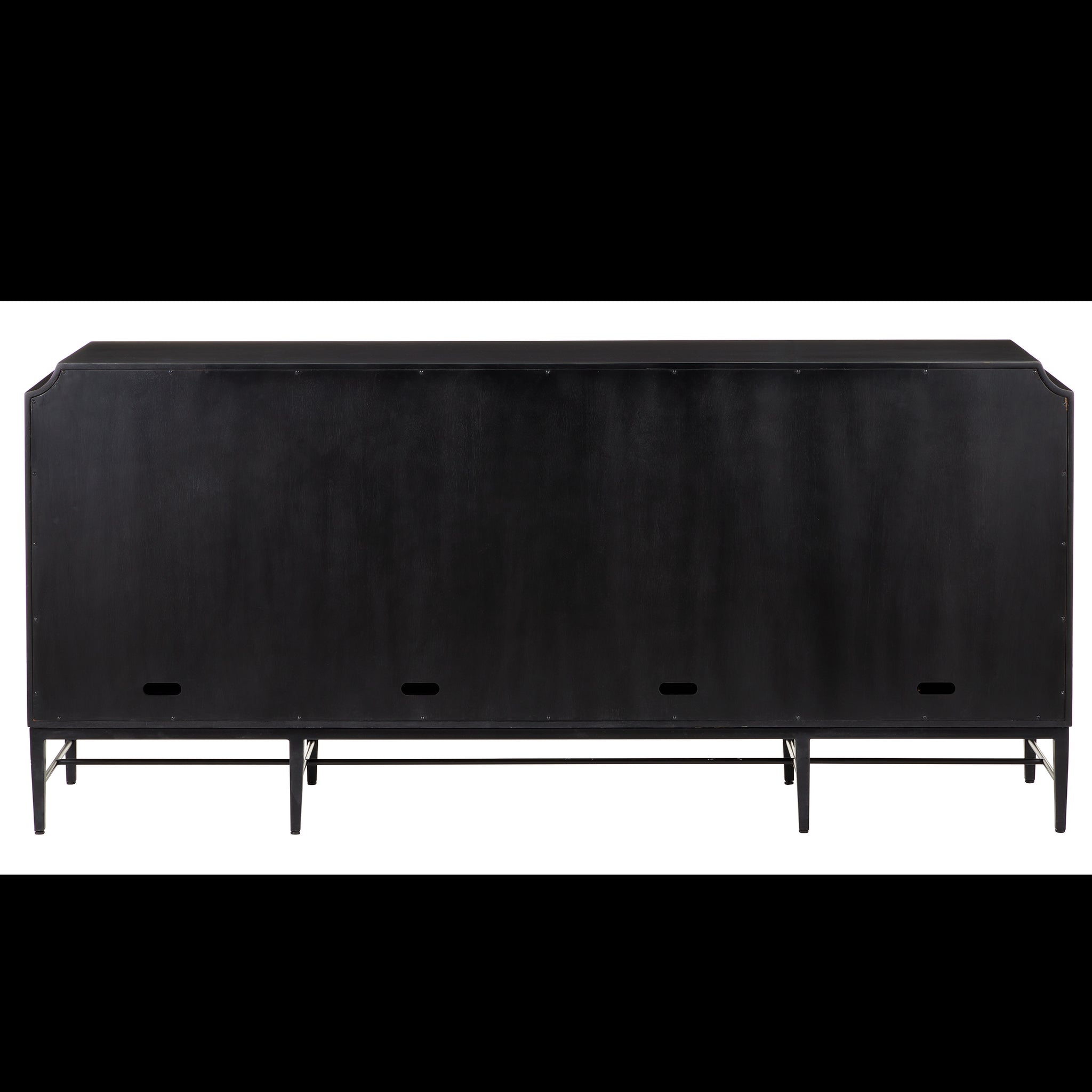 Currey & Company Kallista Mahogany Taupe Credenza