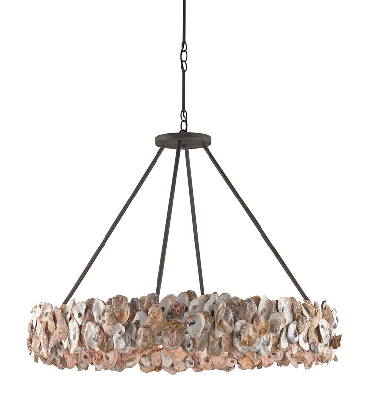 Currey And Company Oyster Chandelier