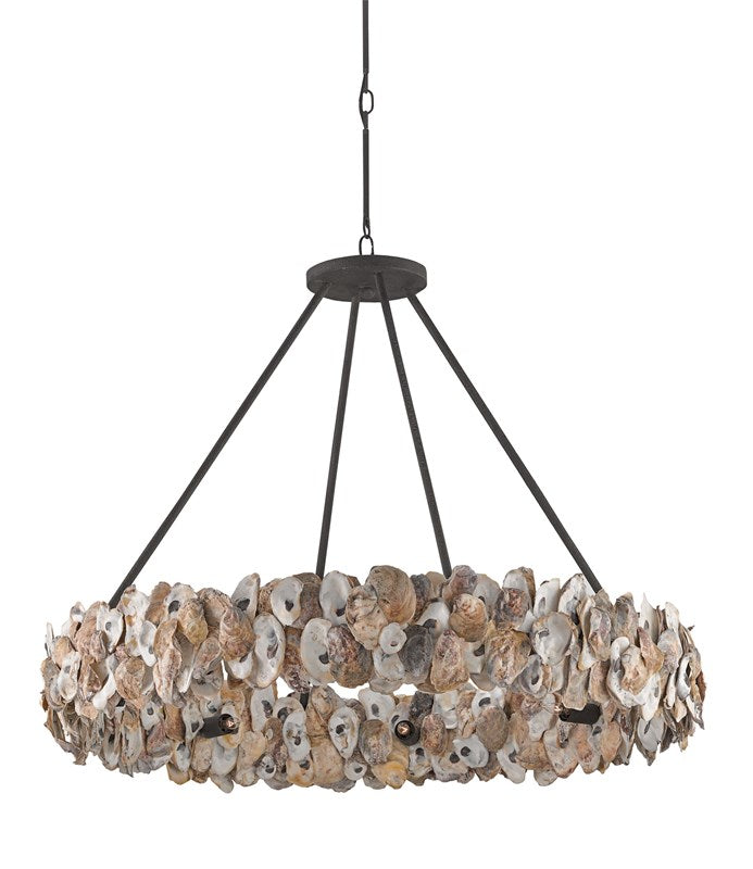 Currey And Company Oyster Chandelier