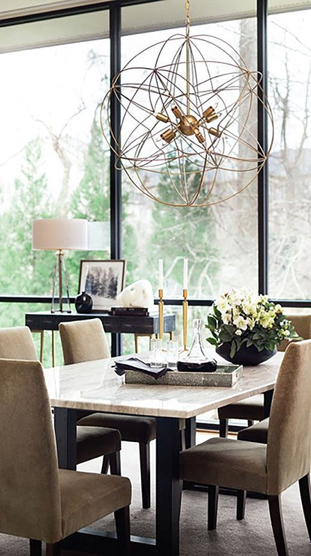 Currey and Company - Zenda Orb Chandelier