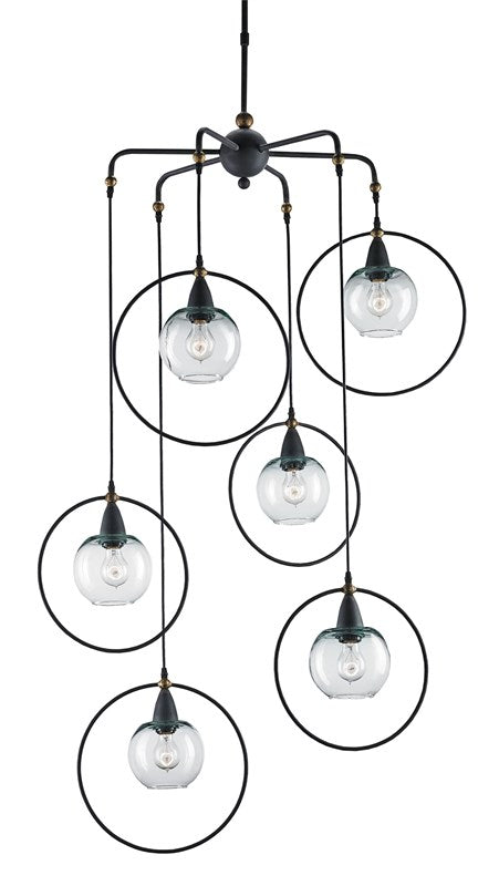 Currey and Company - Moorsgate Multi Pendant Chandelier