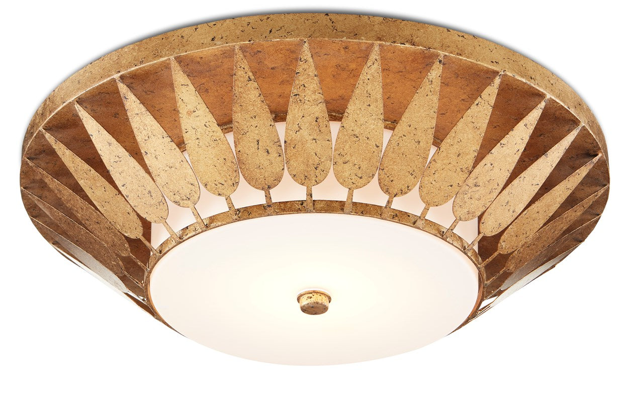 Currey And Company Floris Flush Mount