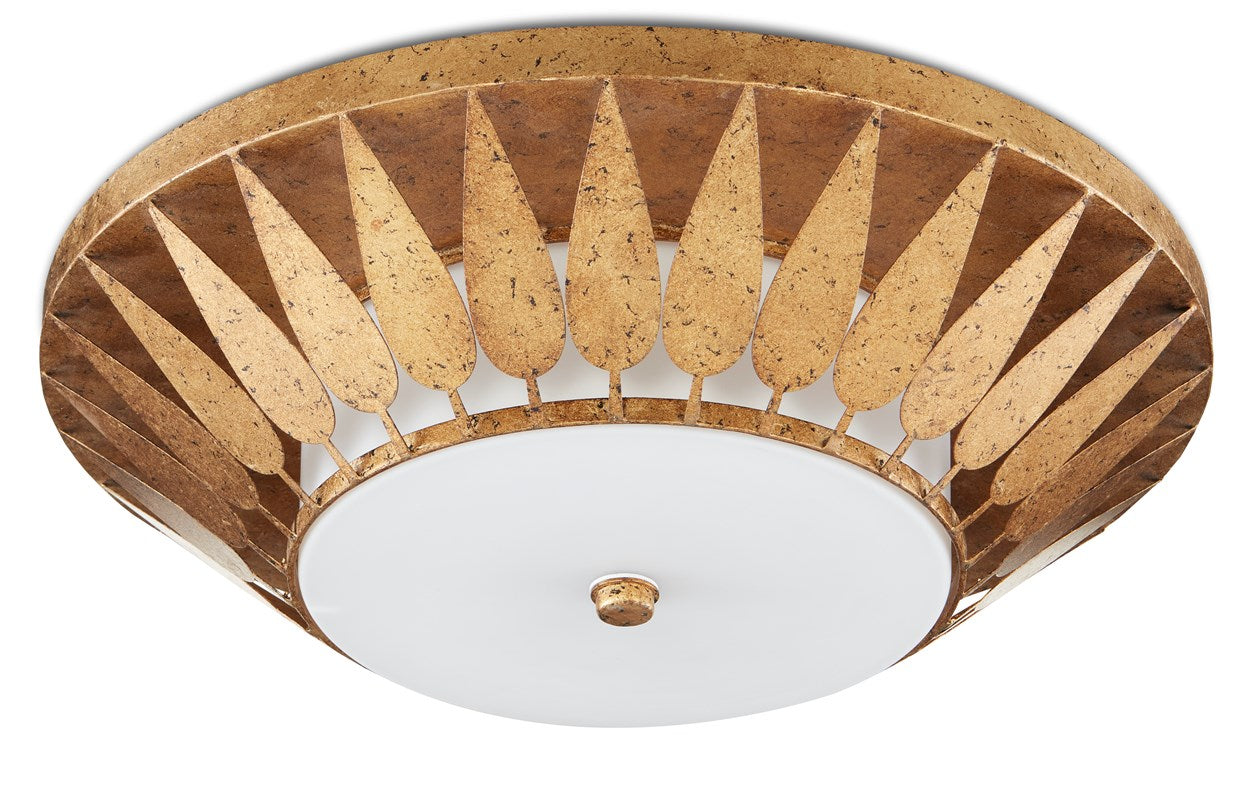 Currey And Company Floris Flush Mount