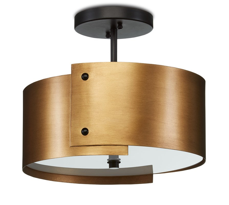 Currey And Company Ritsu Semi Flush