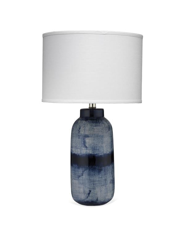 Jamie Young Batik Table Lamp In Indigo, Large