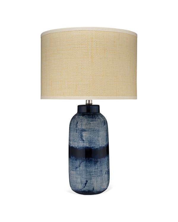 Jamie Young Batik Table Lamp In Indigo, Large