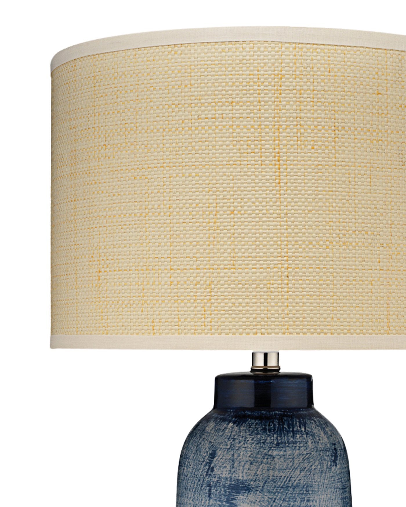 Jamie Young Batik Table Lamp In Indigo, Large